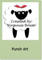 Sheep Punch Art Craft Project