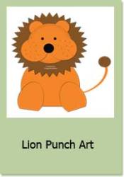 Lion Punch Art