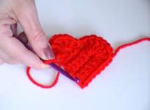 crochet heart