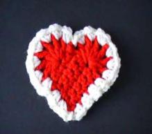 crochet heart