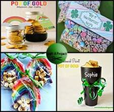 St. Patrick's Day Crafts: Pot of gold.