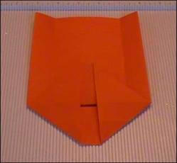 small paper bag both corner folds