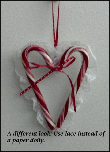 Candy Cane Heart