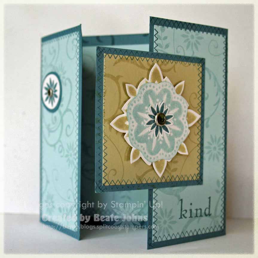 Basic Card Folds: Gate Card - How to make a Gate Fold Card