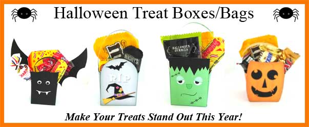 Halloween Treat Bag and Boxes