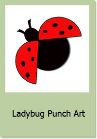 Ladybug Punch Art