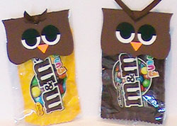 Owl treat bag
