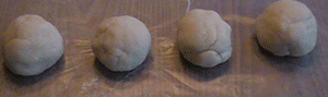 Play Dough four balls