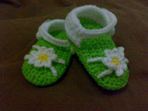 Baby Booties flower sandles