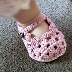 Baby Booties- Mary Janes
