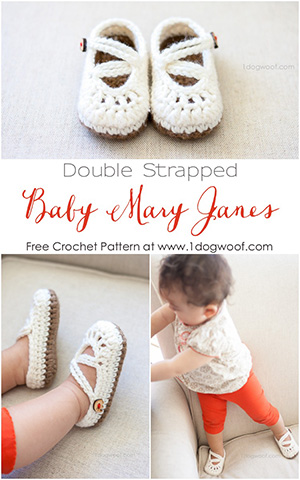 Baby Booties Mary Janes