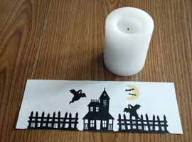 Halloween Candle Wrappers